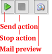 Mailer toolbar